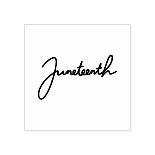 Juneteenth Rubber Stamp Rubberstempel (Afrduk)