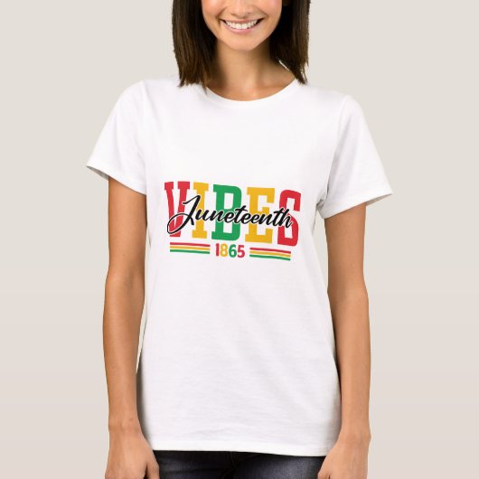 Juneteenth-sfeer T-shirt (Voorkant)