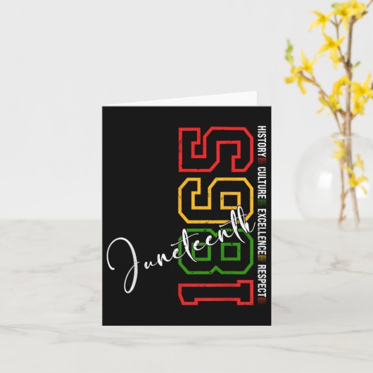 Juneteenth Shirten Vrouwen Mannen Afro-Amerikaanse Kaart (Gele Bloem)