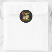 Juneteenth Shirten Vrouwen Stap In Juneteenth B Ronde Sticker (Tas)