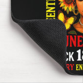 Juneteenth-shirts ter viering van zwarte vrijheid muismat (Hoek)
