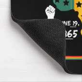 Juneteenth Sinds 19 juni 1865 T-shirt Gratis Ish Muismat (Hoek)