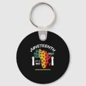 Juneteenth Sinds 19 juni 1865 Vrijheid Quote Sleutelhanger (Voorkant)