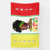 Juneteenth-spandoek Spandoek (Verticaal)