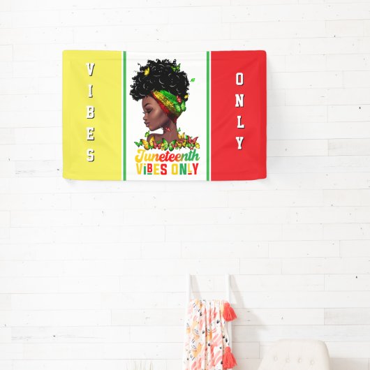 Juneteenth-spandoek Spandoek (Insitu)