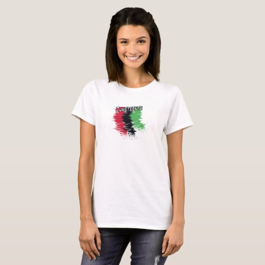 Juneteenth T-shirt (Voorkant volledig)
