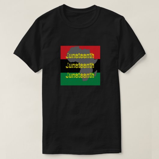 Juneteenth T-Shirt (Design voorkant)