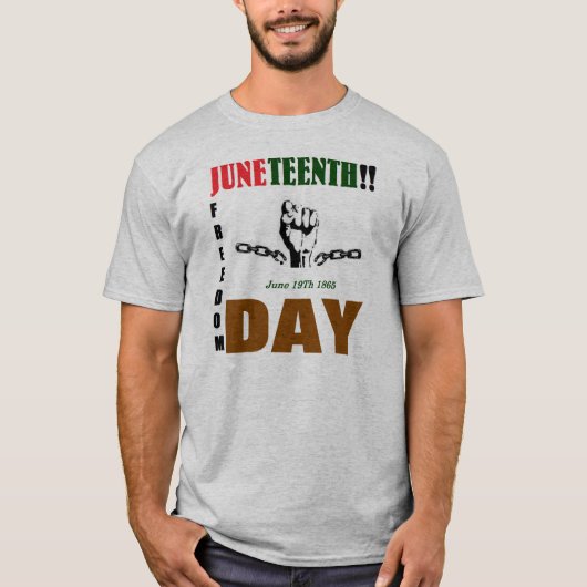 JUNETEENTH T-shirt (Voorkant)