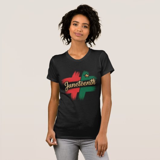 Juneteenth T-shirt (Voorkant volledig)