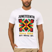 Juneteenth T-shirt (Voorkant)