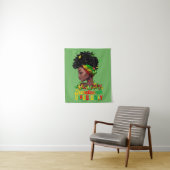 Juneteenth Tapijt Wandkleed (In situ)