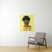 Juneteenth Tapijt Wandkleed (In situ)