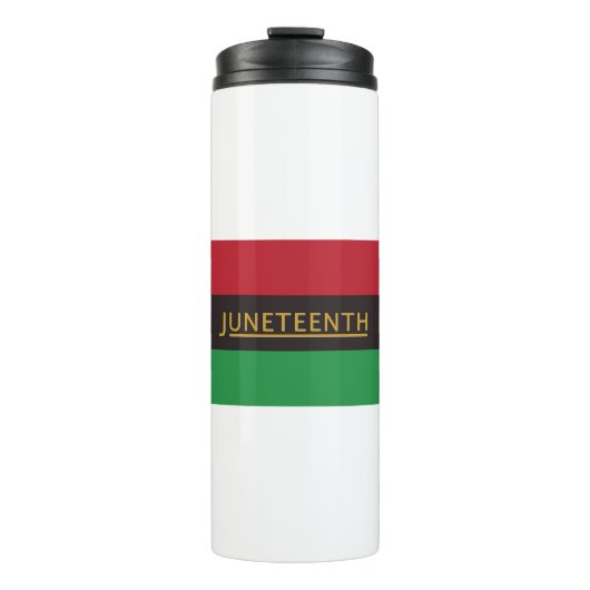 juneteenth thermosbeker (Voorkant)