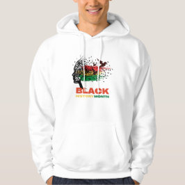Juneteenth Tree African Root Afro Trots Zwart Juni Hoodie