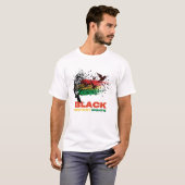 Juneteenth Tree African Root Afro Trots Zwart Juni T-shirt (Voorkant volledig)