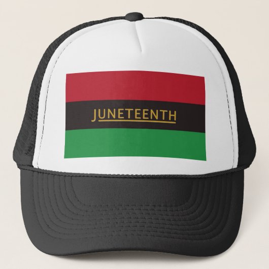 juneteenth trucker pet (Voorkant)