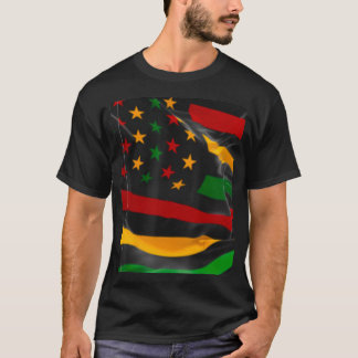 Juneteenth u201CFreedom Day Flagu201D Black Histor T-shirt