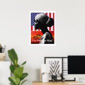 Juneteenth Urban Rhythm: Afrocentrisch Giclee-Post Poster (Thuiskantoor)