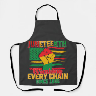 Juneteenth verbreekt elke keten sinds 1865 schort