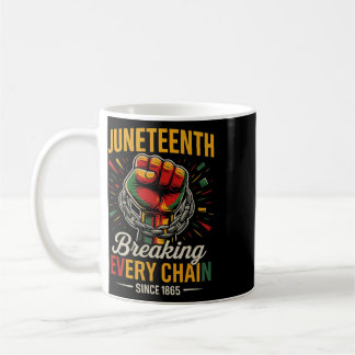 Juneteenth verbreekt elke keten sinds 1865 Vrijhei Koffiemok