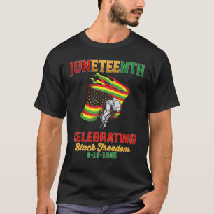 Juneteenth Viering van de Zwarte Vrijheid 6 19 186 T-shirt