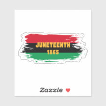 Juneteenth Vinyl Sticker