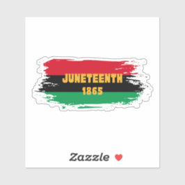 Juneteenth Vinyl Sticker