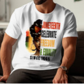 Juneteenth Vrijheid & Gelijkheid - Afro-Amerikaans T-shirt