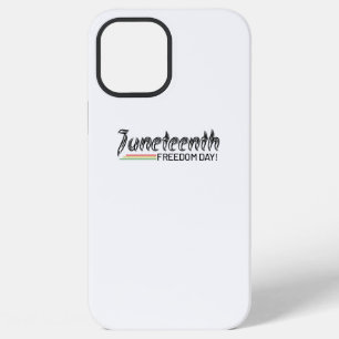 Juneteenth, vrijheid van Afro-Amerikaan. iPhone 12 Pro Max Hoesje
