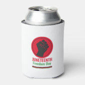 Juneteenth Vrijheidsdag Blikjeskoeler (Blikje Voorkant)