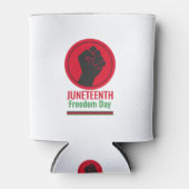 Juneteenth Vrijheidsdag Blikjeskoeler (Voorkant)