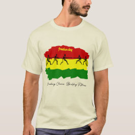 Juneteenth Vrijheidsdag – Kettingen doorbreken, Op T-shirt