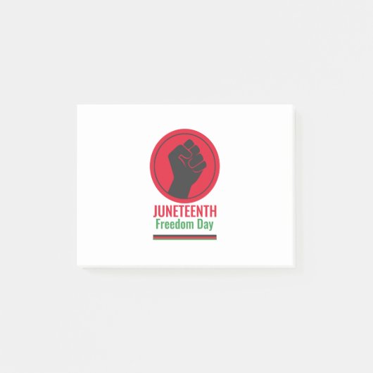 Juneteenth Vrijheidsdag Post-it® Notes (Voorkant)