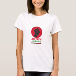 Juneteenth Vrijheidsdag T-shirt