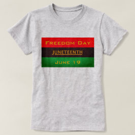 Juneteenth Vrijheidsdag T-shirt