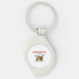 Juneteenth Vrijheidsdag T-shirt | Afro-Amerikaans  Sleutelhanger