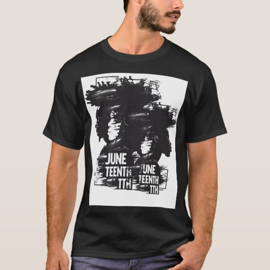 Juneteenth Vrijheidsviering Ontwerp | Afrikaans T-shirt (Voorkant)