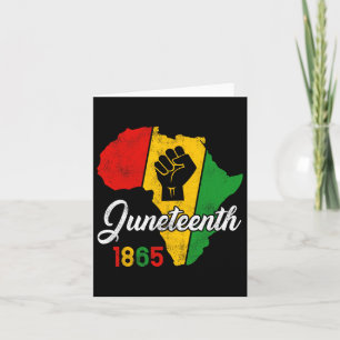 Juneteenth Vrouwen Mannen Black Freedom 1865 Gesch Kaart