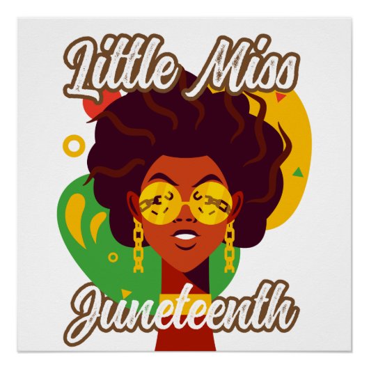 Juneteenth vrouwen Shirt, Juneteenth 1865 Perfect Poster (Voorkant)