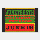 Juneteenth Wrapping Paper (Voorkant 2)