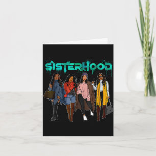 Juneteenth-zusters sistaz vrienden kaart