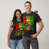 Juneteenth zwart Afrikaans haar herinneren aan mij T-shirt (Unisex)