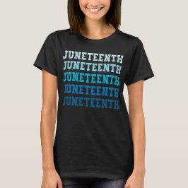 Juneteenth Zwart-Amerikaans Afrikaans Cool T-shirt