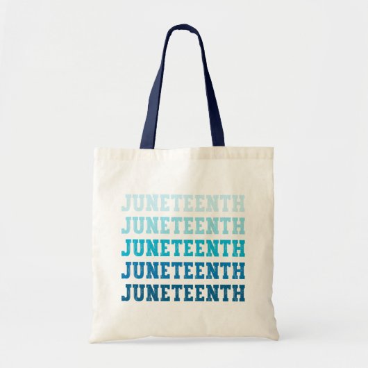Juneteenth Zwart-Amerikaans Afrikaans Cool Tote Bag (Voorkant)