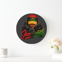 Juneteenth Zwarte Afro Vrouwen Melanine Vrijheid 1