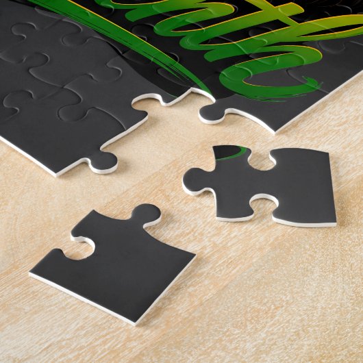 Juneteenth Zwarte Afro Vrouwen Melanine Vrijheid 1 Legpuzzel (Zijkant)