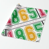 Juneteenth - Zwarte Geschiedenis  Cadeaupapier (Uitgerold)