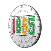 Juneteenth - Zwarte geschiedenis Dartbord (Voorkant Rechts)