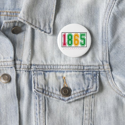 Juneteenth - Zwarte Geschiedenis Ronde Button 5,7 Cm (In situ)