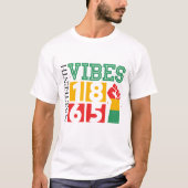 Juneteenth - Zwarte Geschiedenis T-shirt (Voorkant)